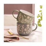 Mason Cash In The Meadow 400ml Tulip Mug - Green