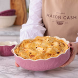 Mason Cash In The Meadow 23cm Stoneware Pie Dish - Pink