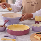 Mason Cash In The Meadow 23cm Stoneware Pie Dish - Pink