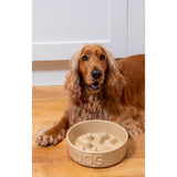 Mason Cash 20cm Slow Feeder Pet Bowl - Cane