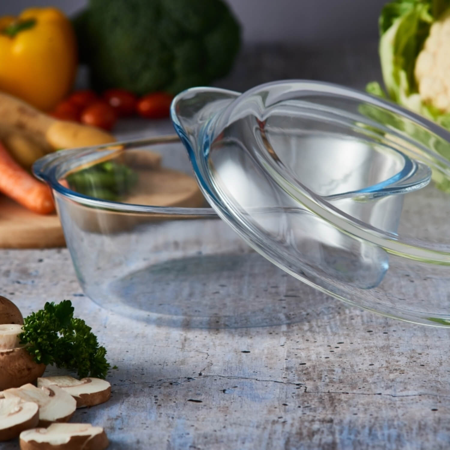 Glass Casserole Dish 2 Litre