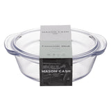 Mason Cash Classic Round Glass 2 Litre Casserole Dish with Lid