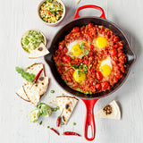 Le Creuset Signature Cast Iron 26cm Round Skillet - Cerise