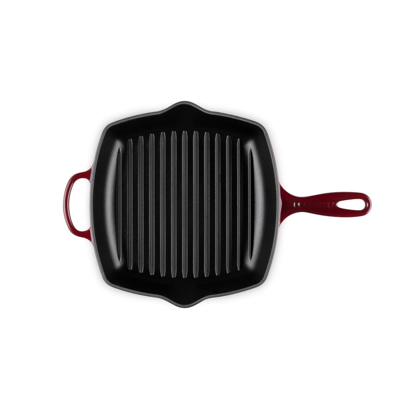 Le Creuset Signature 26cm Cast Iron Square Grillit - Rhone