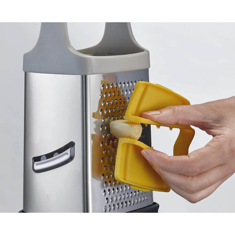 Joseph Joseph Multi-Grip Box Grater with Precision Food Grip - Yellow