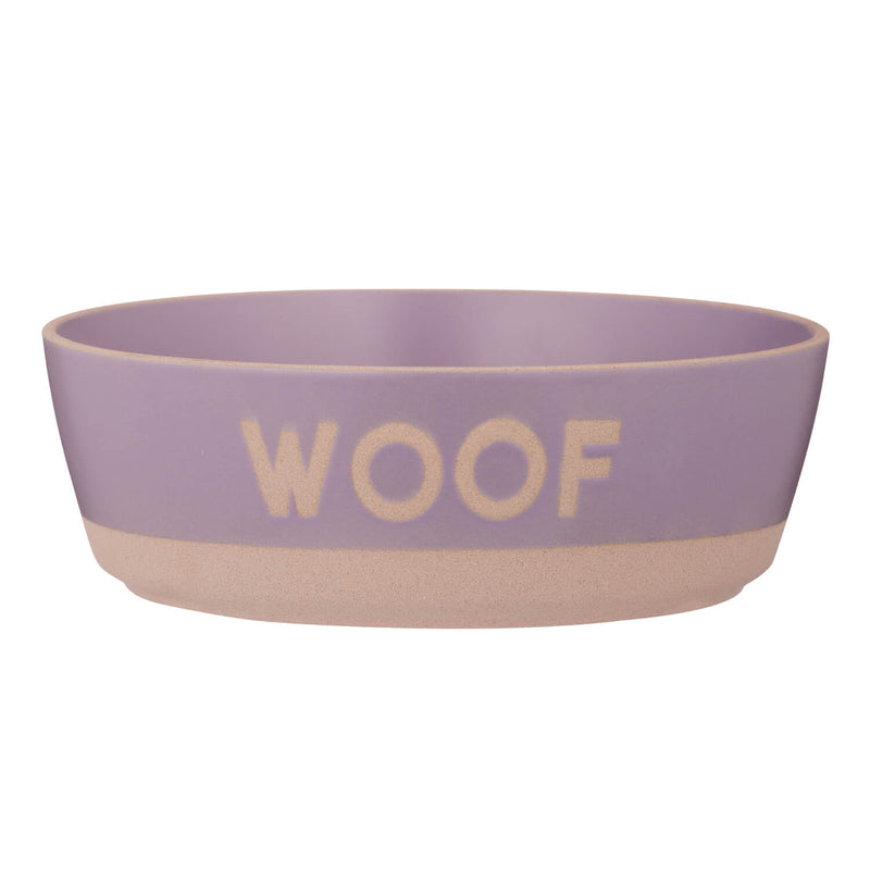 Mason Cash 20cm x 6.7cm Stoneware 'Woof' Dog Bowl
