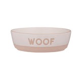 Mason Cash 16cm x 5cm Stoneware 'Woof' Dog Bowl