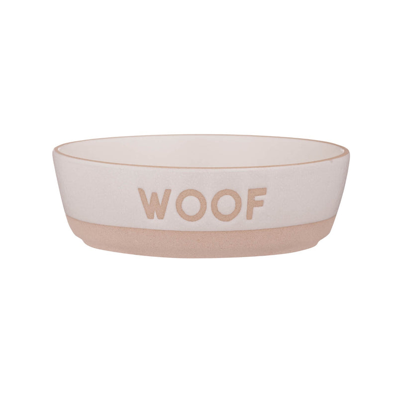 Mason Cash 16cm x 5cm Stoneware 'Woof' Dog Bowl