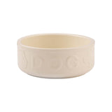 Mason Cash Stoneware 15cm Lettered Dog Bowl - Cream