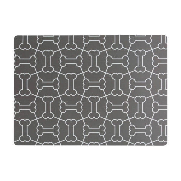 Mason Cash Colour Mix Bone Pet Placemat - Grey