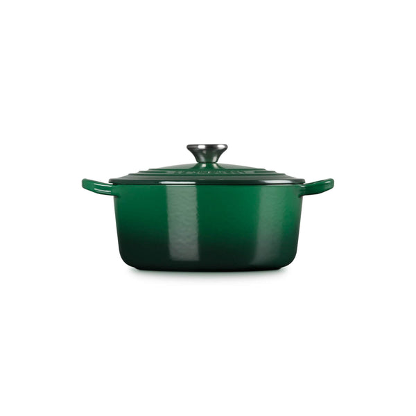 Le Creuset Signature Cast Iron 22cm Round Casserole - Juniper