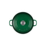 Le Creuset Signature Cast Iron 22cm Round Casserole - Juniper
