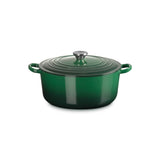 Le Creuset Signature Cast Iron 26cm Round Casserole - Juniper