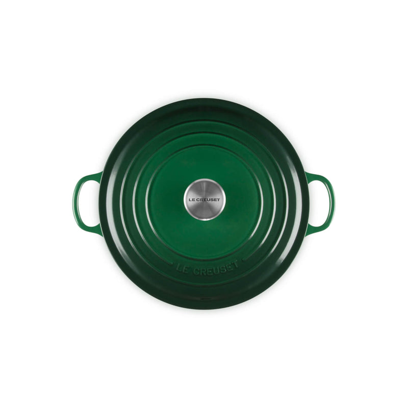 Le Creuset Signature Cast Iron 26cm Round Casserole - Juniper