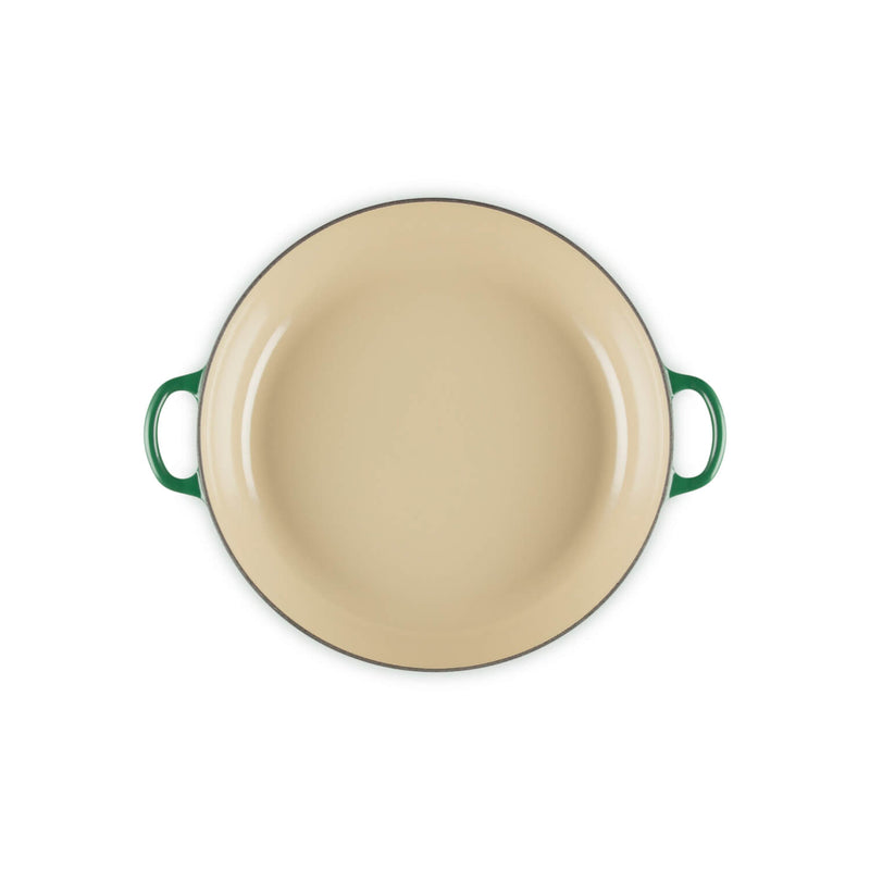 Le Creuset Signature Cast Iron 30cm Shallow Casserole - Juniper