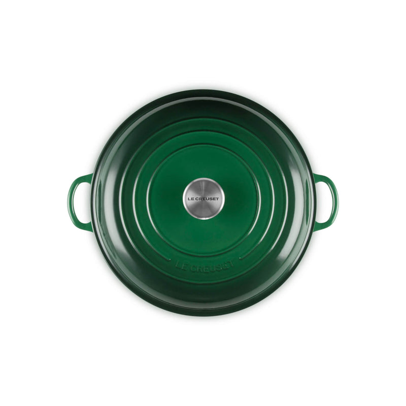 Le Creuset Signature Cast Iron 30cm Shallow Casserole - Juniper