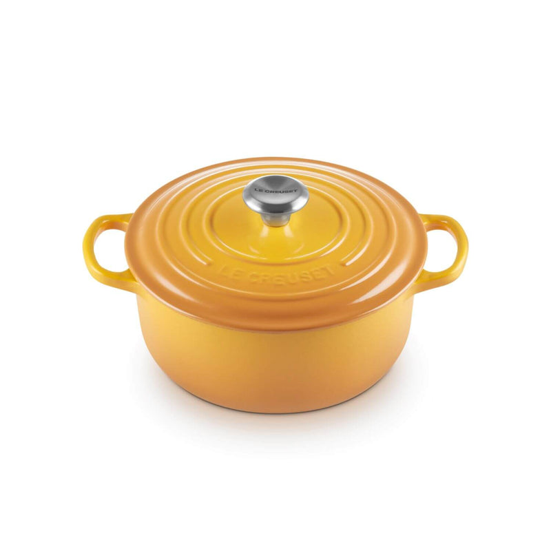 Le Creuset Signature Cast Iron 20cm Round Casserole - Nectar