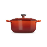 Le Creuset Signature Cast Iron 20cm Round Casserole - Cayenne