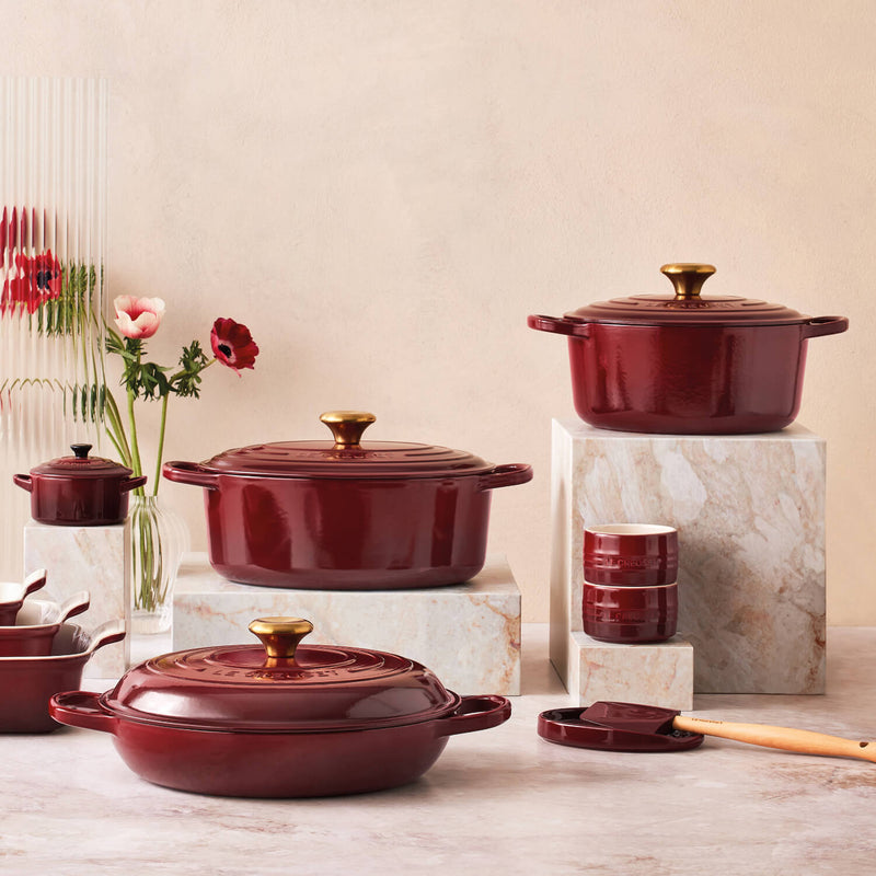 Le Creuset Signature 22cm Cast Iron Round Casserole - Rhone