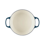 Le Creuset Signature Cast Iron 24cm Round Casserole - Nuit