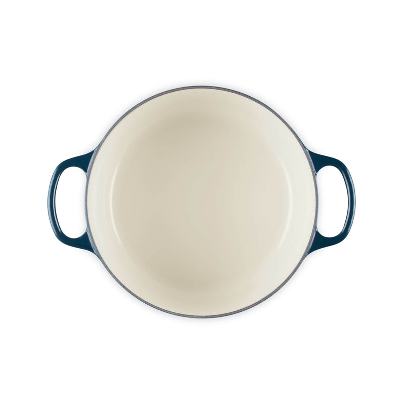 Le Creuset Signature Cast Iron 24cm Round Casserole - Nuit