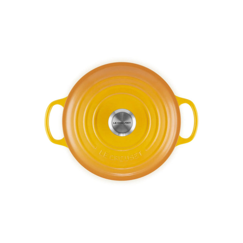 Le Creuset Signature Cast Iron 24cm Round Casserole - Nectar