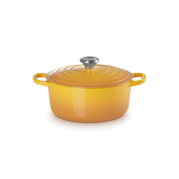 Le Creuset Signature Cast Iron 24cm Round Casserole - Nectar