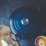 Le Creuset Signature 26cm Cast Iron Round Casserole - Ink