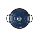 Le Creuset Signature 26cm Cast Iron Round Casserole - Ink
