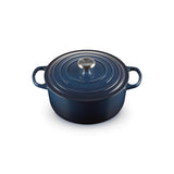Le Creuset Signature 26cm Cast Iron Round Casserole - Ink