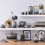 Le Creuset Signature Cast Iron 26cm Round Casserole - Flint