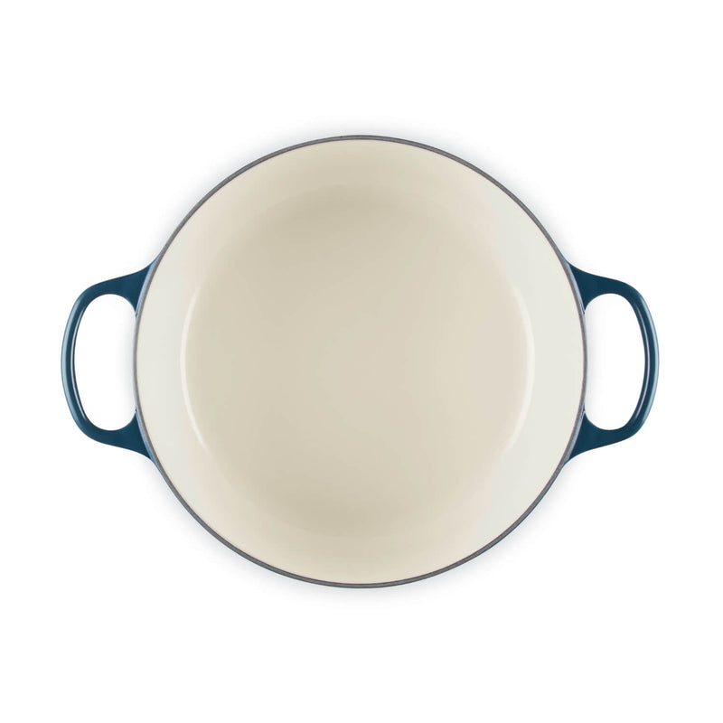 Le Creuset Signature Cast Iron 28cm Round Casserole - Nuit