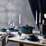 Le Creuset Signature Cast Iron 28cm Round Casserole - Nuit