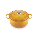 Le Creuset Signature Cast Iron 28cm Round Casserole - Nectar