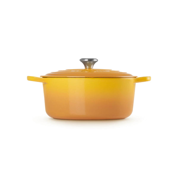 Le Creuset Signature Cast Iron 28cm Round Casserole - Nectar