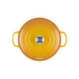 Le Creuset Signature Cast Iron 28cm Round Casserole - Nectar