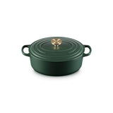 Le Creuset Signature Cast Iron 27cm Oval Casserole - Forêt