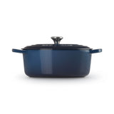 Le Creuset Signature 27cm Cast Iron Oval Casserole - Ink