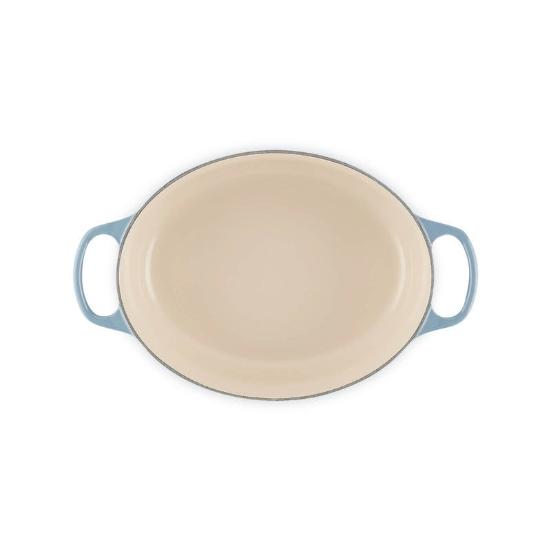 Le Creuset Signature Cast Iron 29cm Oval Casserole - Chambray