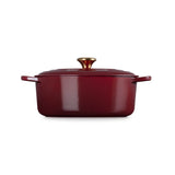 Le Creuset Signature Cast Iron 29cm Oval Casserole - Garnet