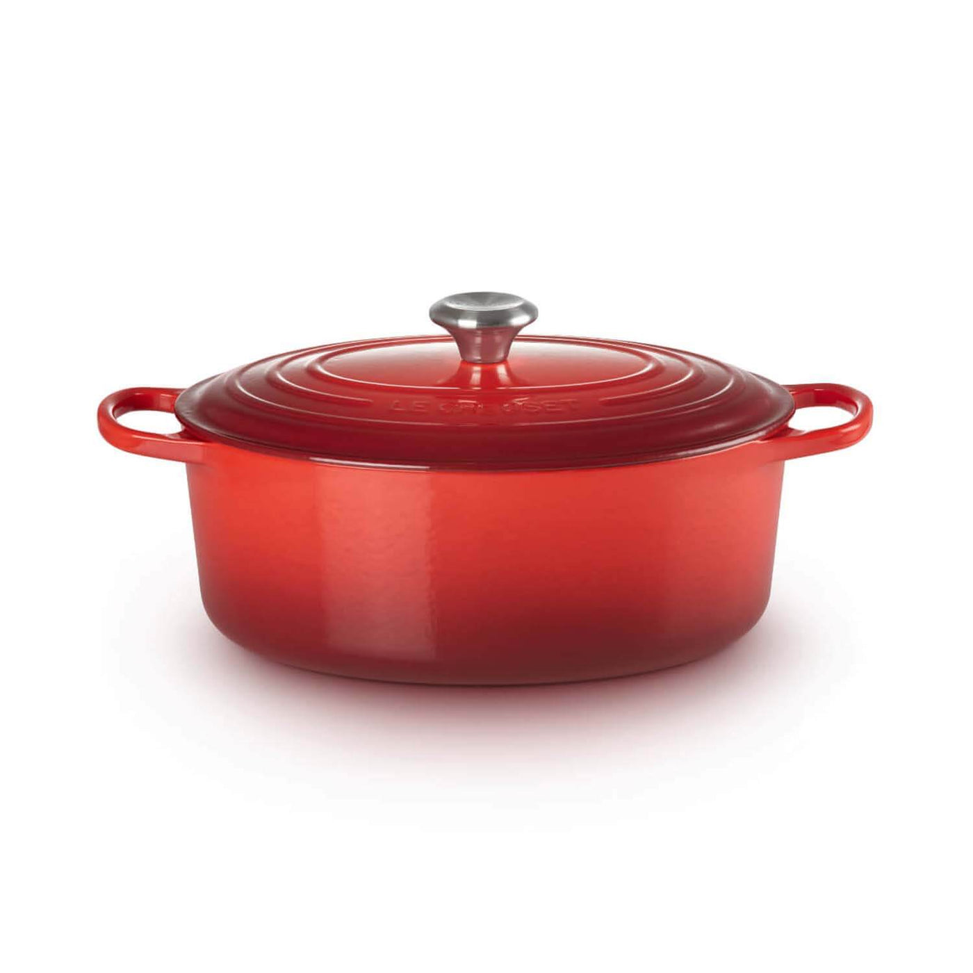 Buy Le Creuset | Signature Cast Iron 31cm Oval Casserole - Cerise