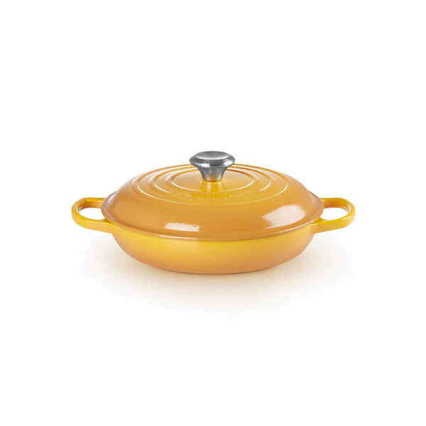 Le Creuset Signature Cast Iron 26cm Shallow Casserole - Nectar