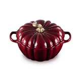 Le Creuset Halloween Signature Cast Iron 24cm Pumpkin Casserole - Garnet