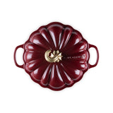 Le Creuset Halloween Signature Cast Iron 24cm Pumpkin Casserole - Garnet