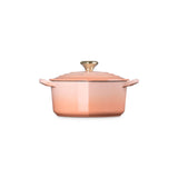 Le Creuset Cast Iron 20cm Heart Shaped Casserole - Peche