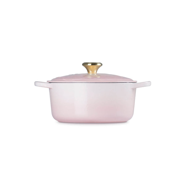 Le Creuset x Wicked Limited Edition Glinda Signature 24cm Cast iron Round Casserole - Shell Pink