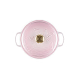 Le Creuset x Wicked Limited Edition Glinda Signature 24cm Cast iron Round Casserole - Shell Pink