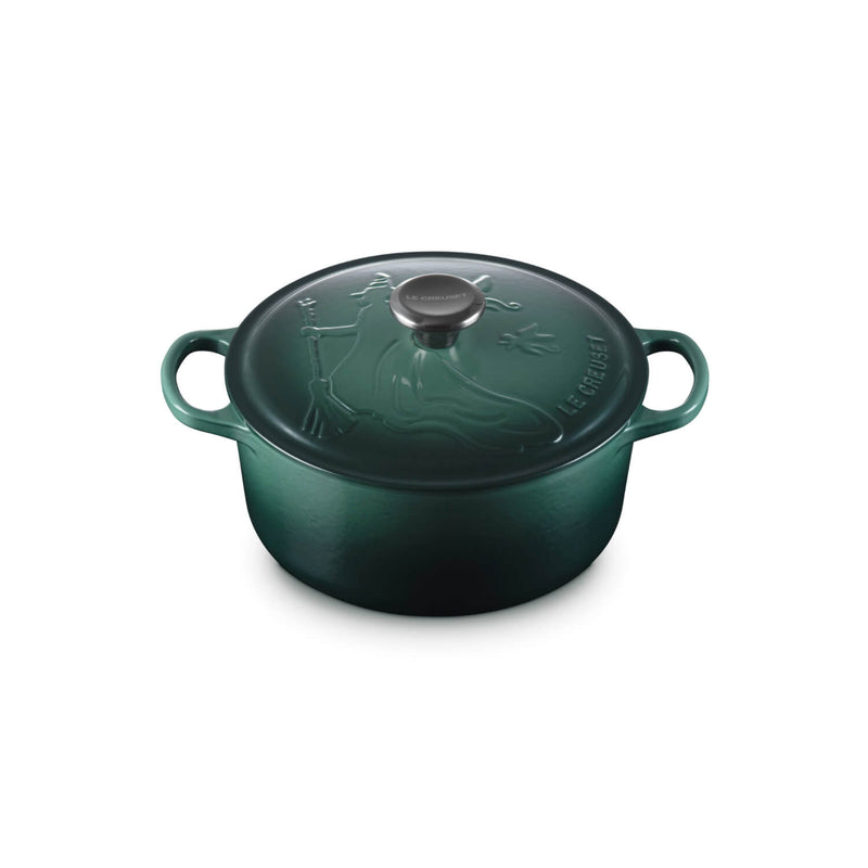 Le Creuset x Wicked Limited Edition Elphaba Signature 24cm Cast iron Round Casserole - Artichaut