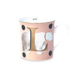 Yvonne Ellen Bone China 330ml Alphabet Mug - L
