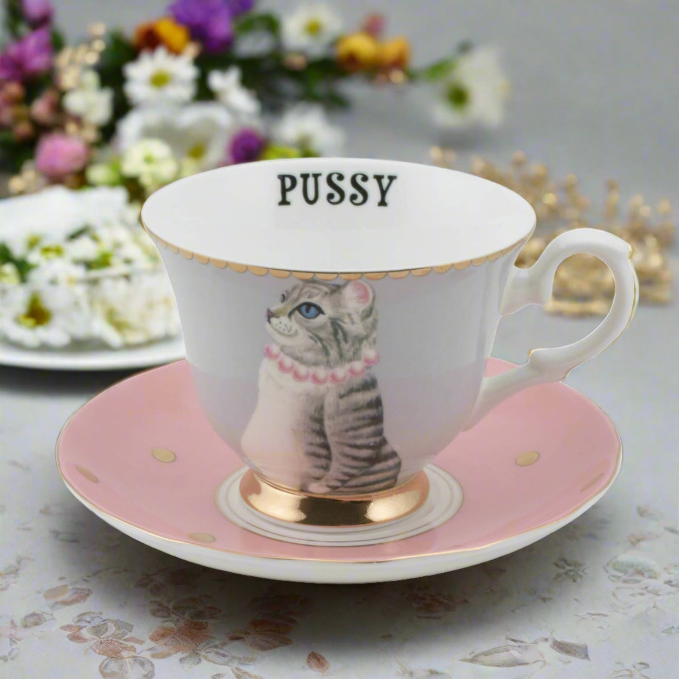 美品 ウノア unoa Victorian cats Milk tea 美品 ウノア unoa